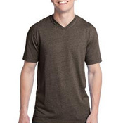 Young Mens Tri Blend V Neck Tee