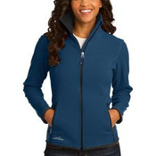 Ladies Full Zip Vertical Fleece Jacket