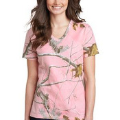 &#153; Realtree &#174; Ladies 100% Cotton V Neck T Shirt